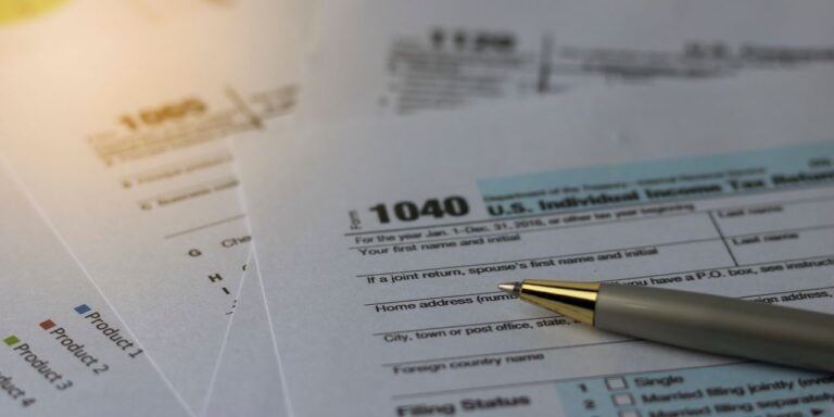 Tax Day IRS Form 1040