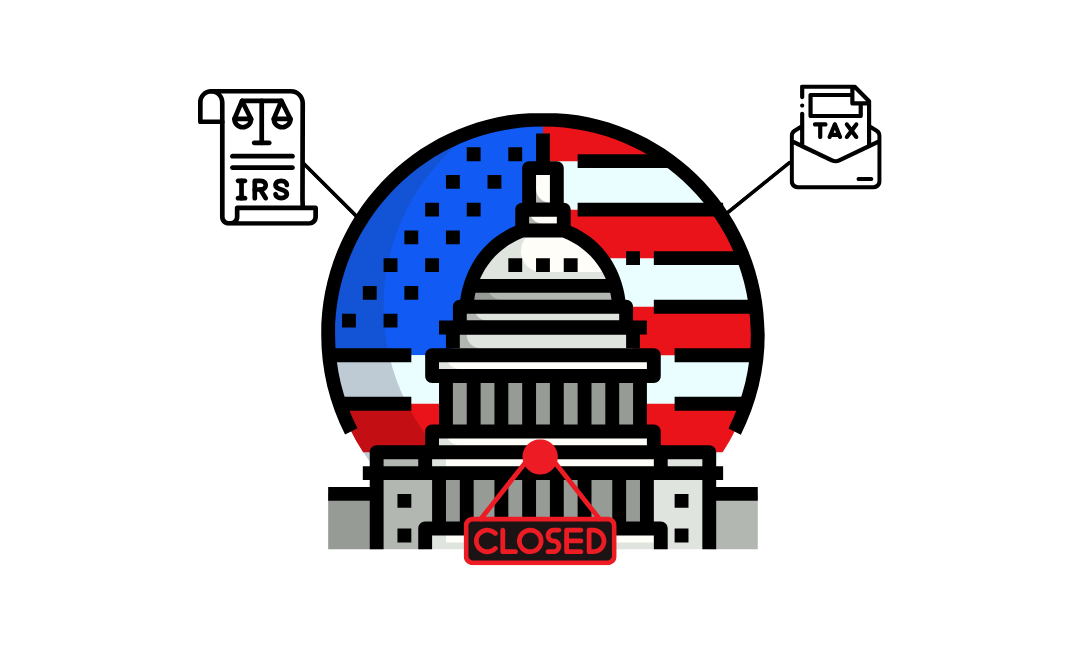 Capitol building with closed sign