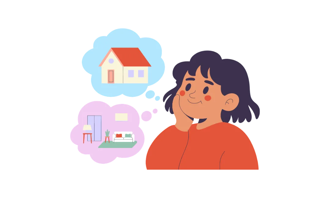 Illustration of a homeowner contemplating real estate decisions, detailing new tax changes, deductions, and state and local tax rules.